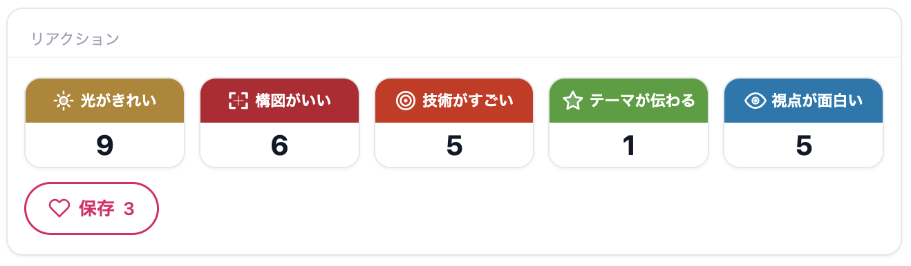 5軸リアクション