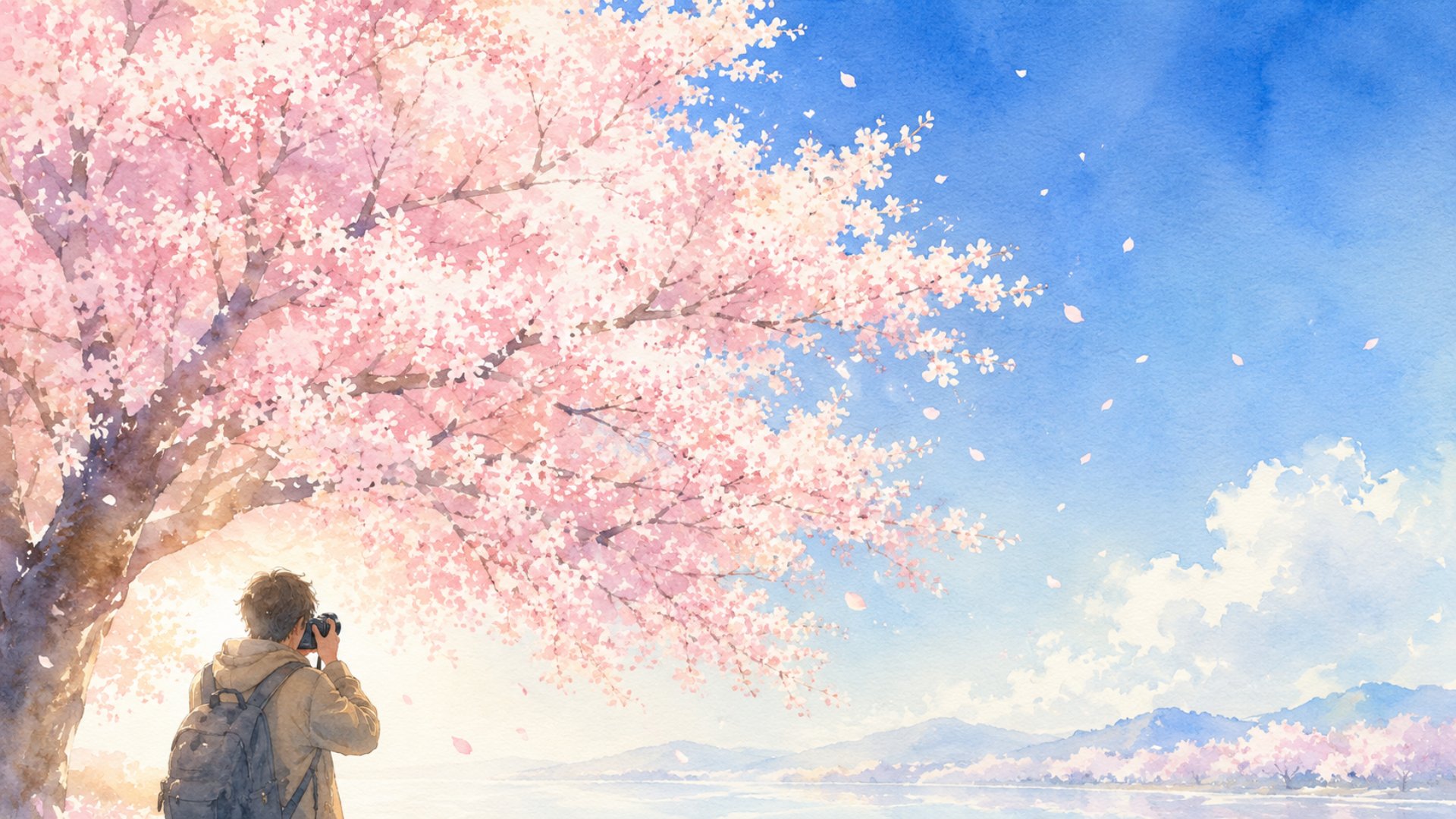 桜と青空の写真の撮り方|午前中・順光・プラス補正の3つの原則をプロが解説