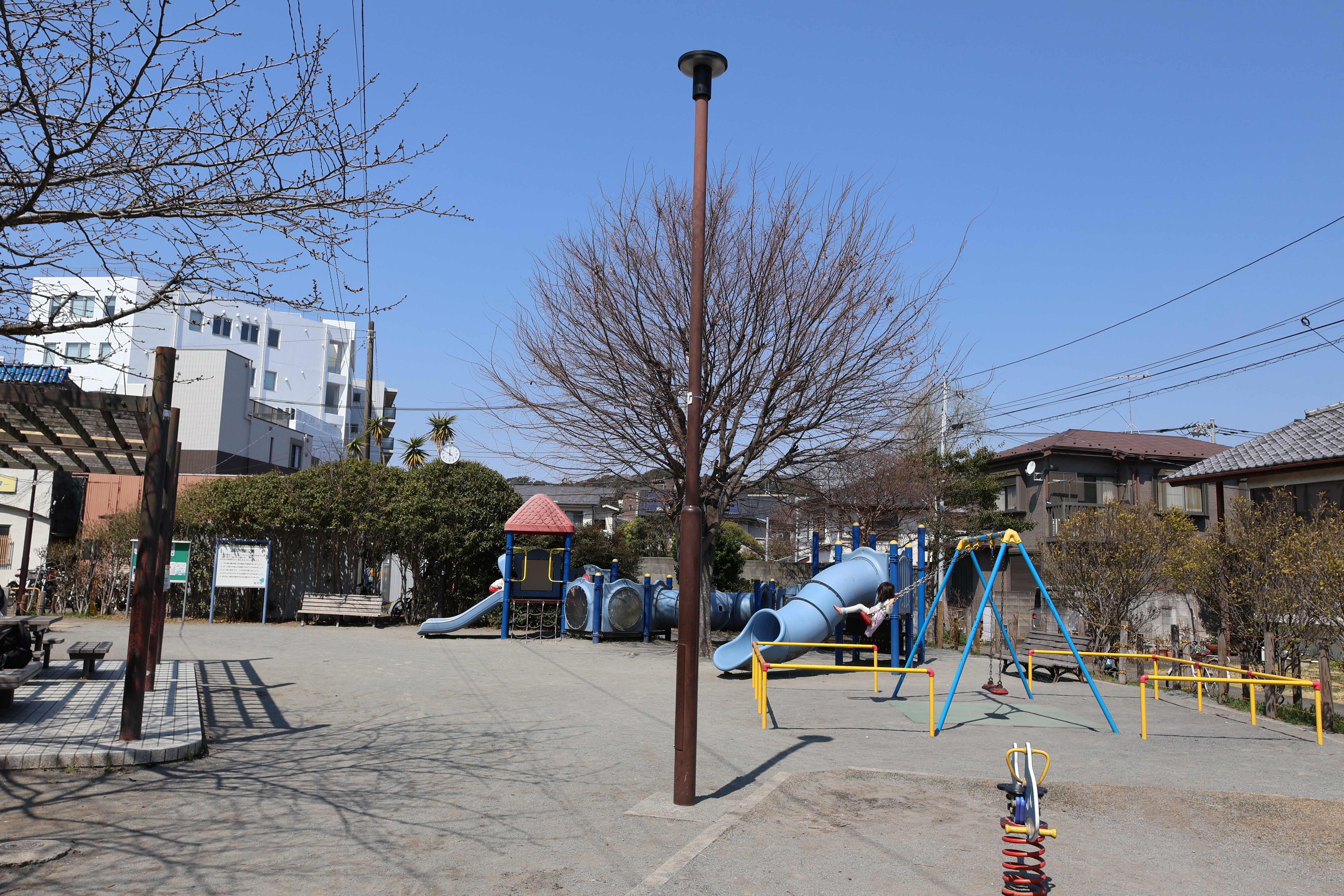 昼間の公園