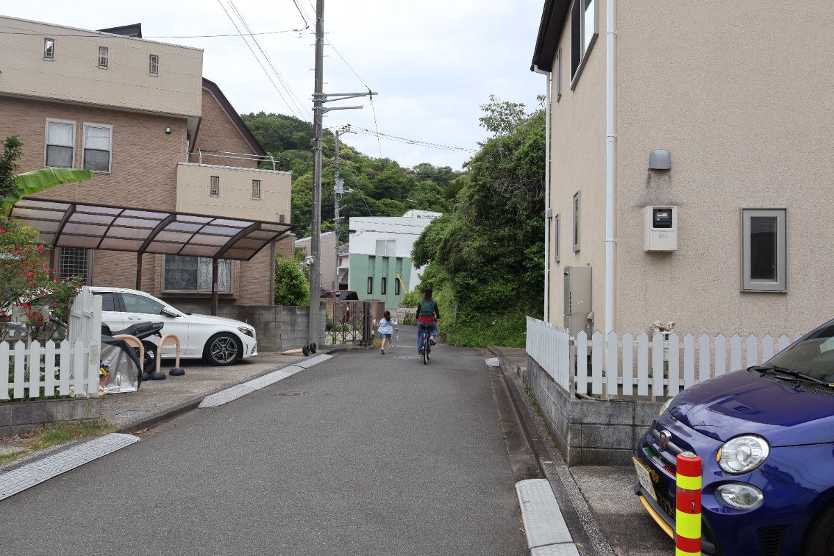 自転車走る