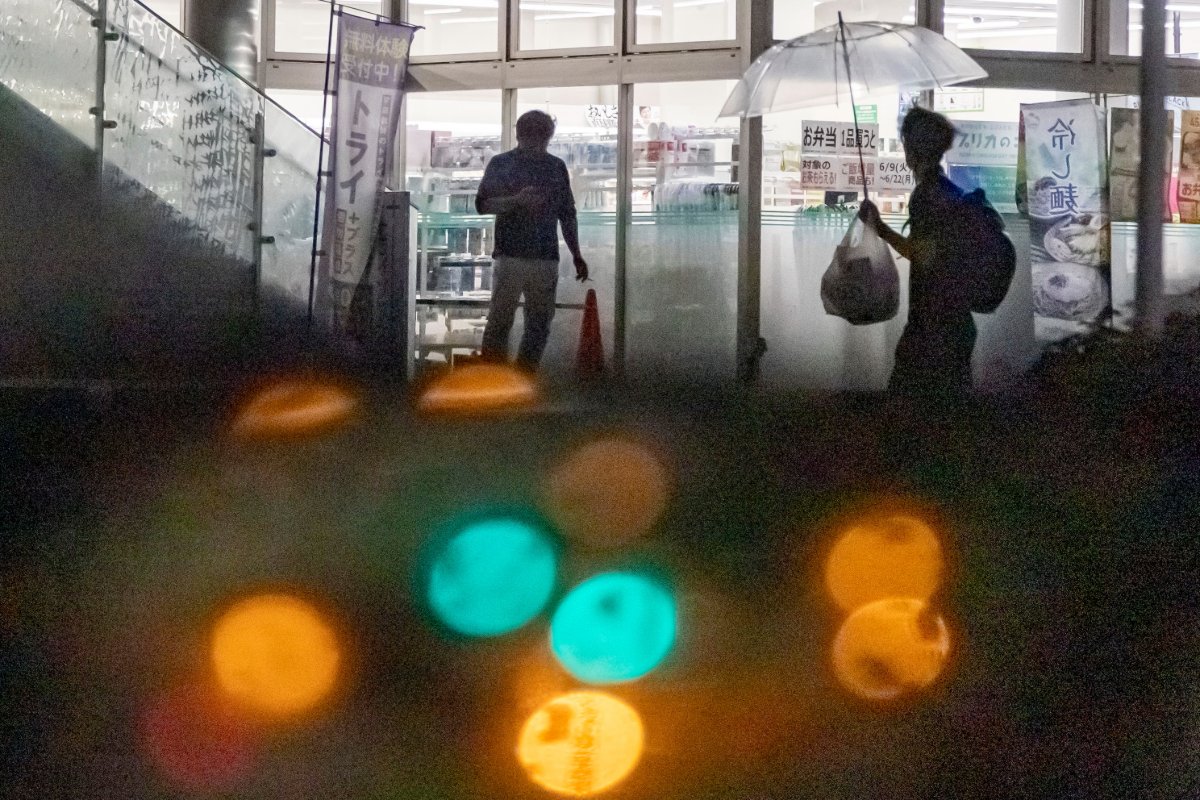 雨の帰り道