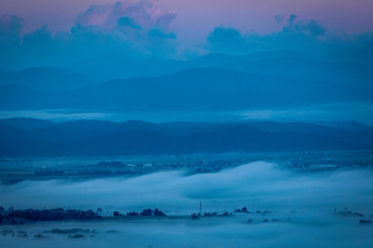 朝の雲海