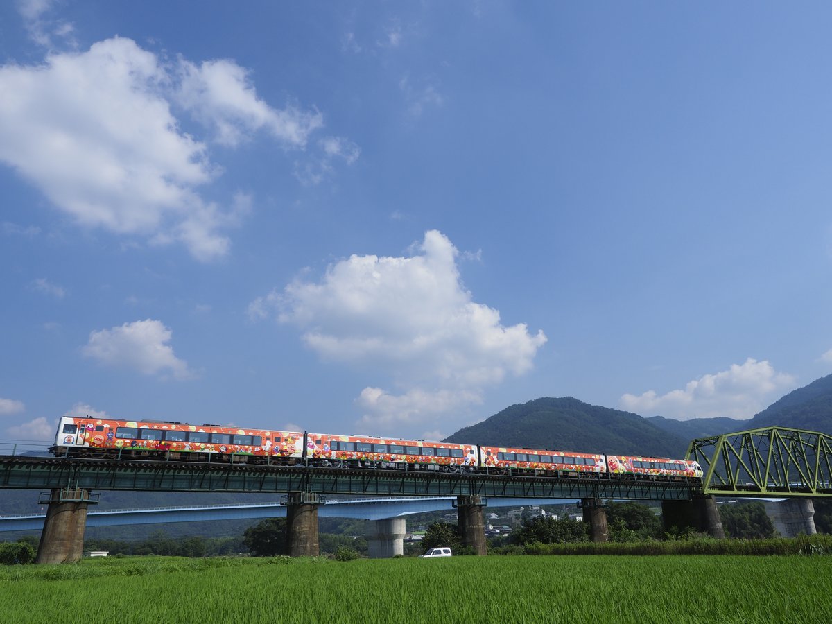 青空の下で