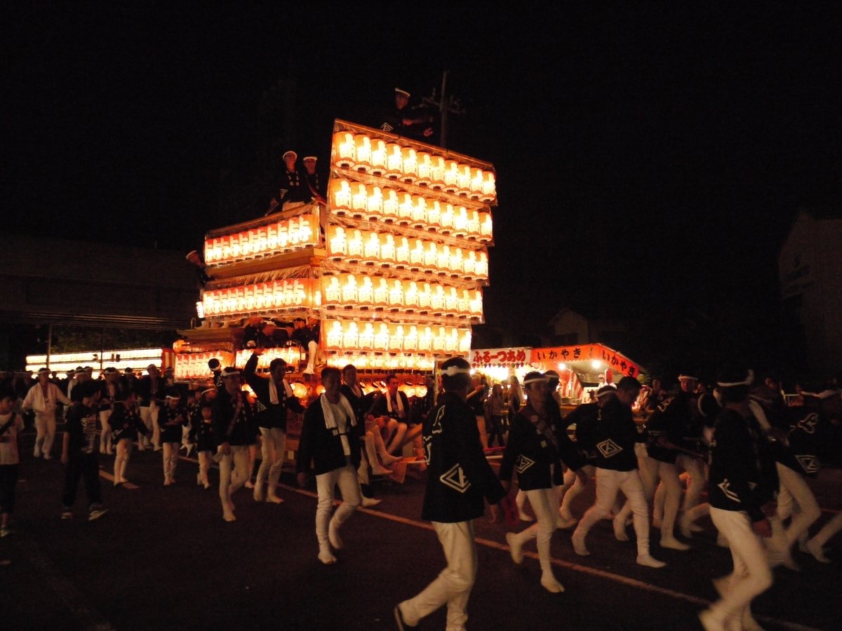 夜のだんじり