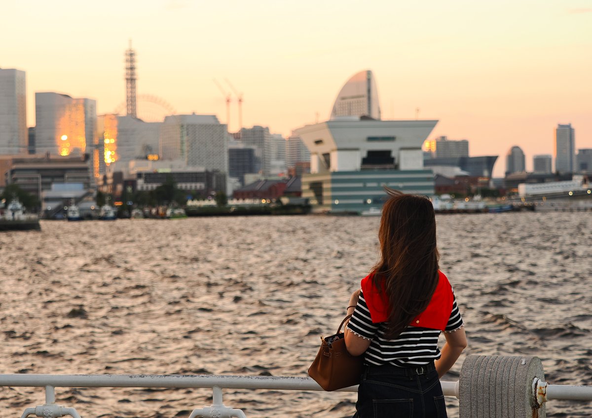 横浜、夕景